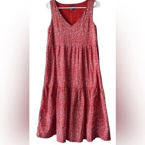 Old Navy Red Floral Maxi Dress